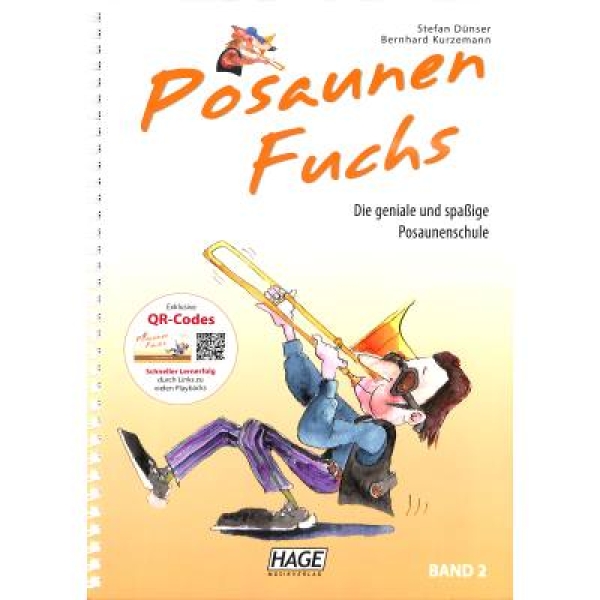 Posaunen Fuchs Band 2 (mit QR-Codes)